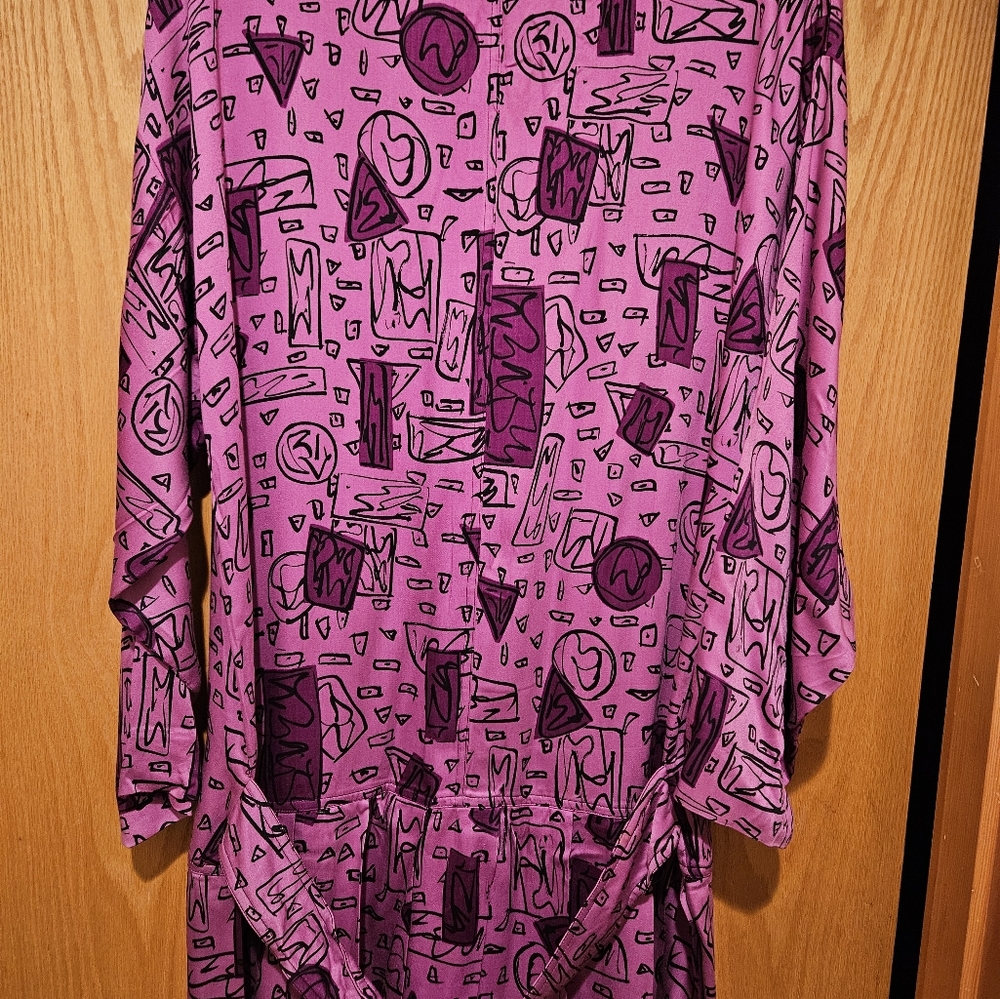 Vintage 1980's Norma Kamali 2pc dress - Picture 4 of 8